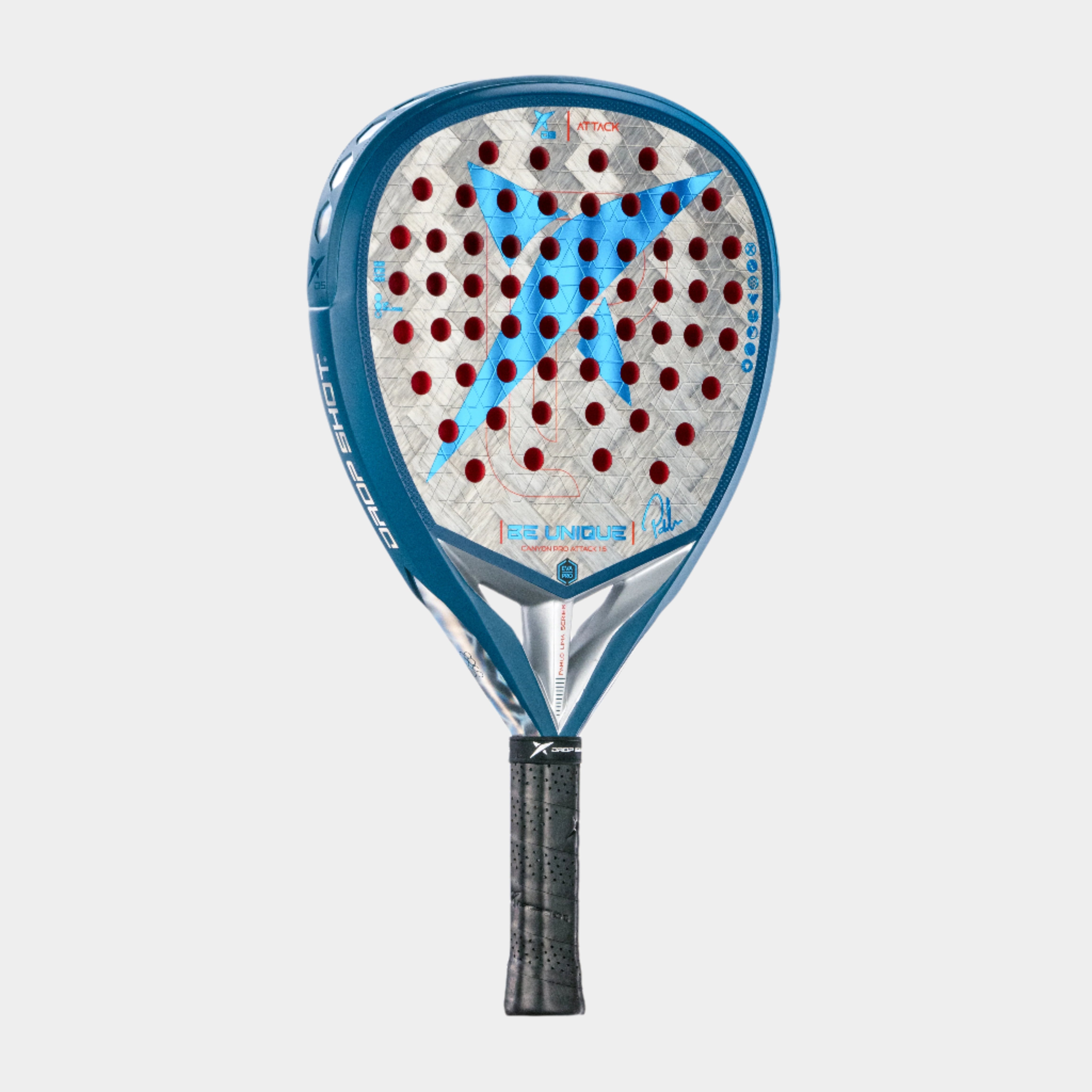 drop-shot-canyon-pro-attack-1-5-racchetta-da-padel-diamante image 3