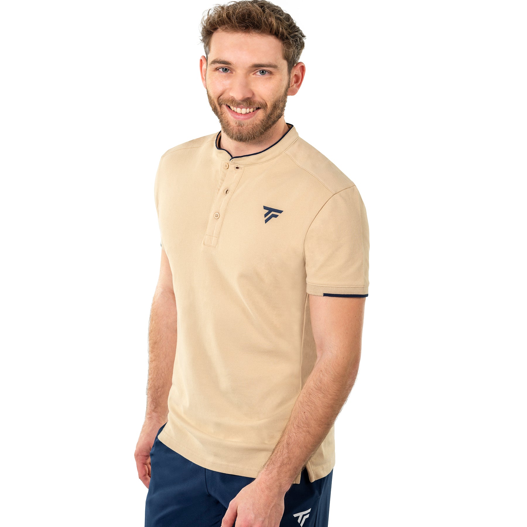 tecnifibre-polo-piqu-uomo-sand-outlet image 1