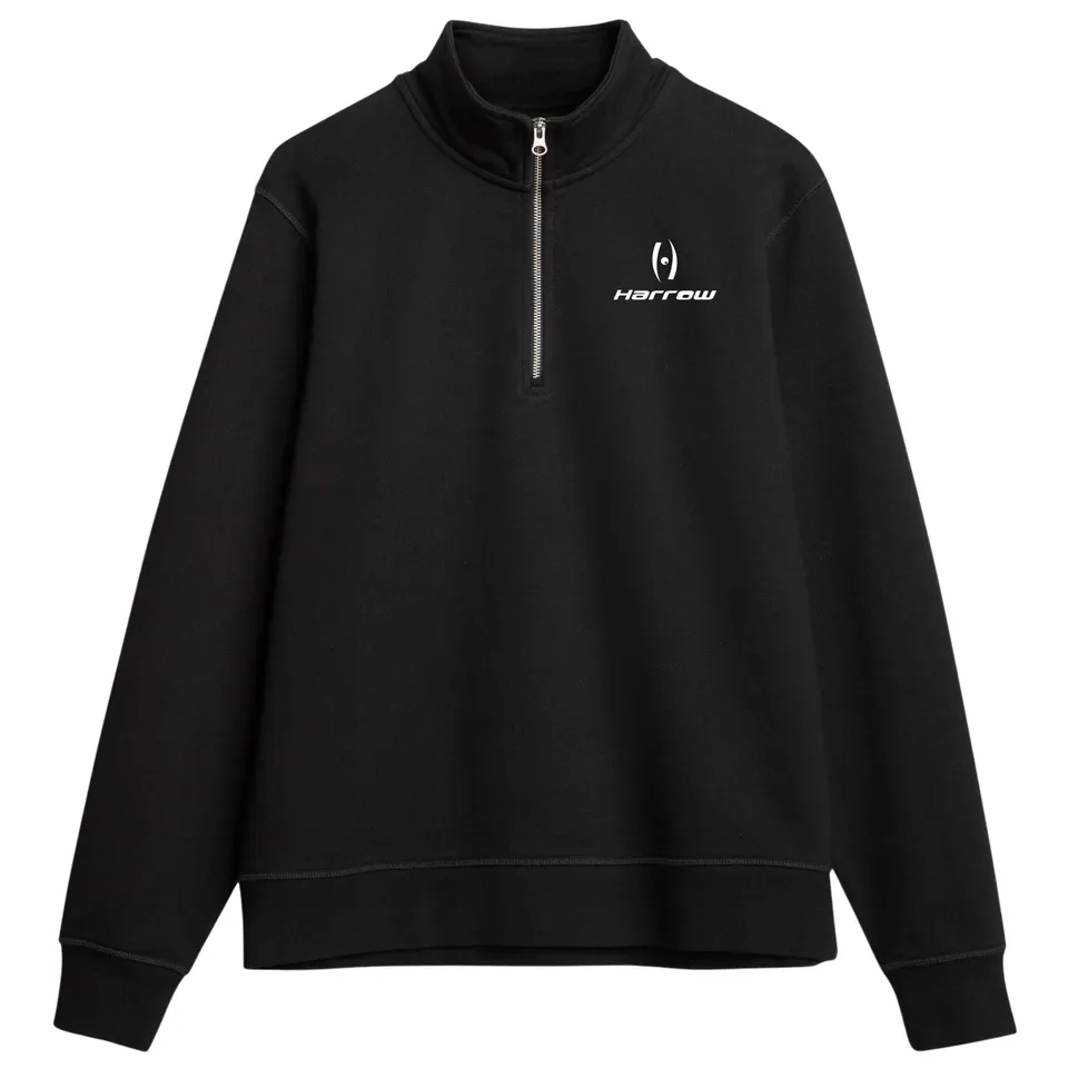 harrow-warm-up-felpa-1-4-zip-cotone-organico image 1