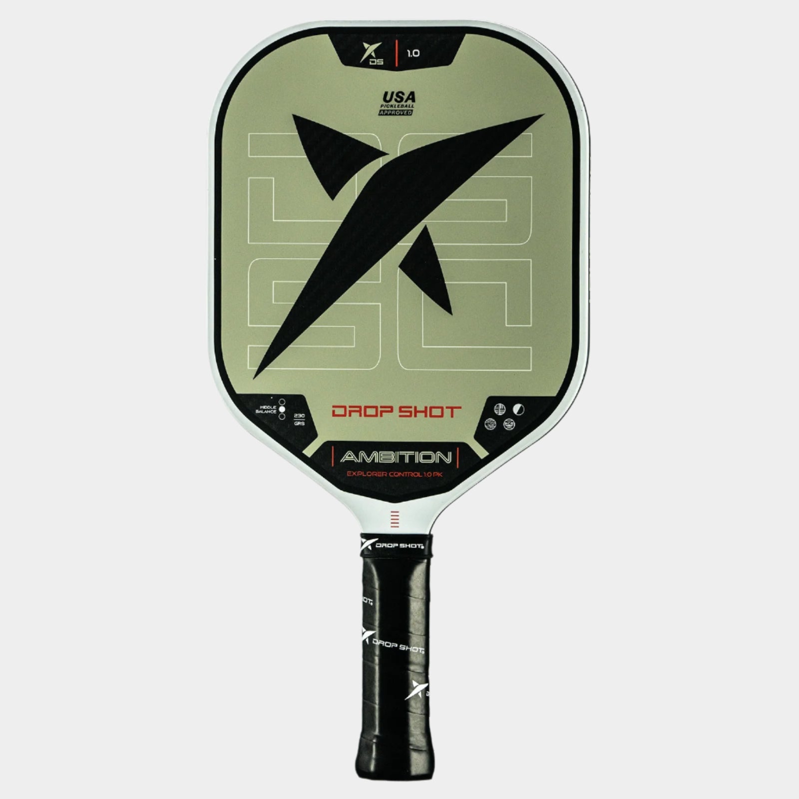 drop-shot-explorer-control-1-0-racchetta-pickleball-14-mm-230-g image 1