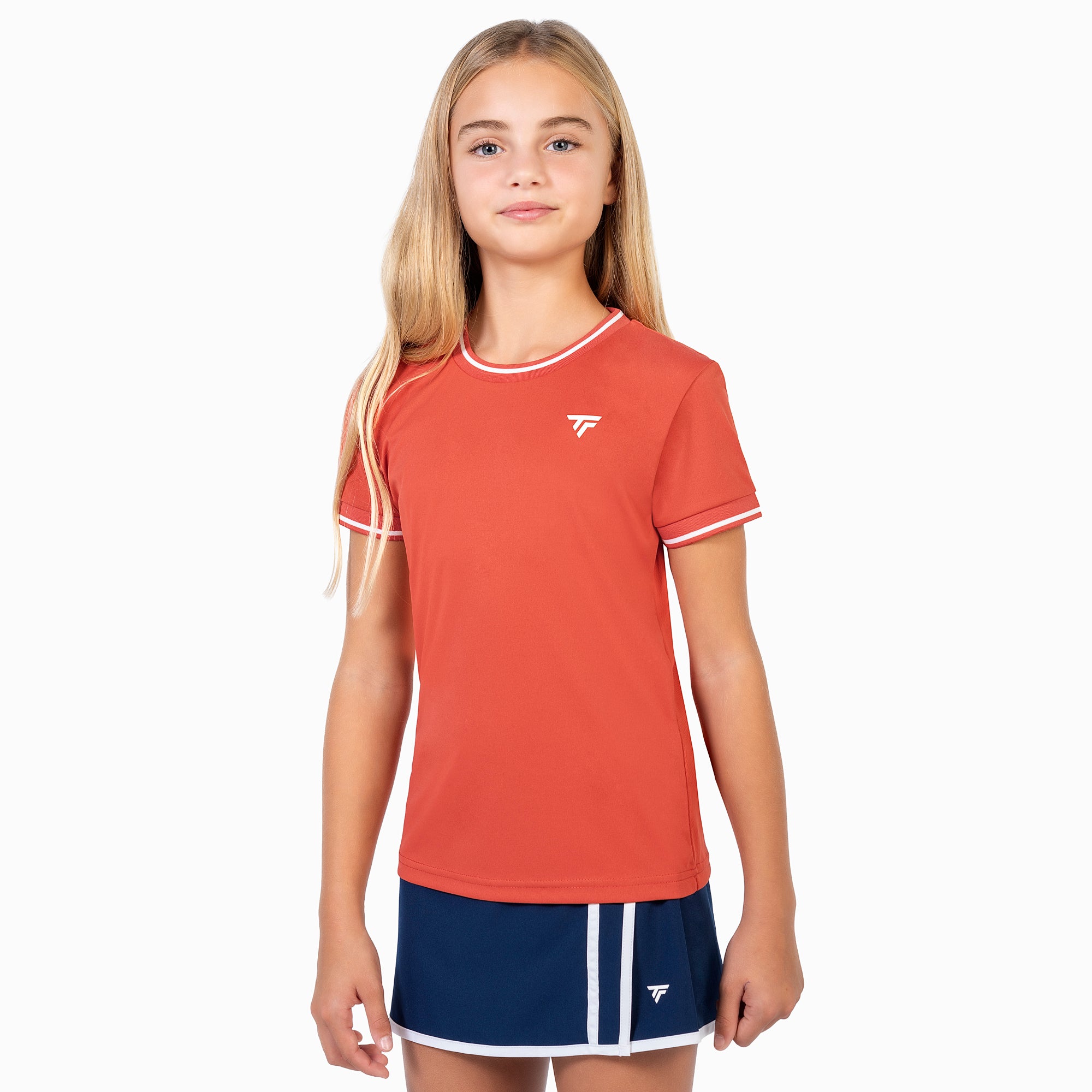 tecnifibre-tech-tee-terracotta-fille image 1