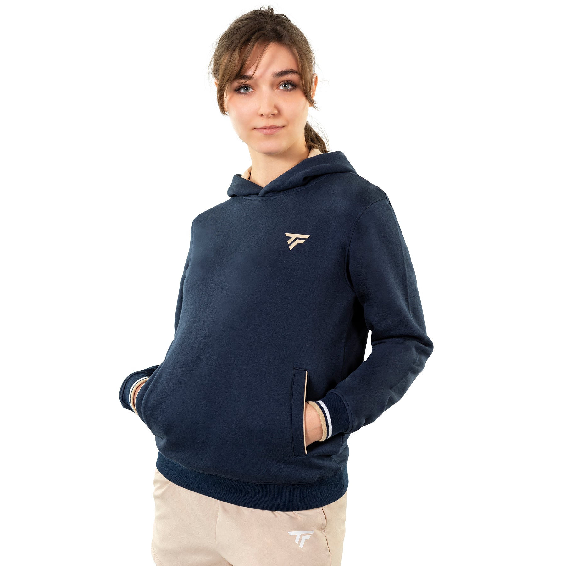 tecnifibre-hoodie-homme-felpa-con-cappuccio-uomo-blu-marine image 2