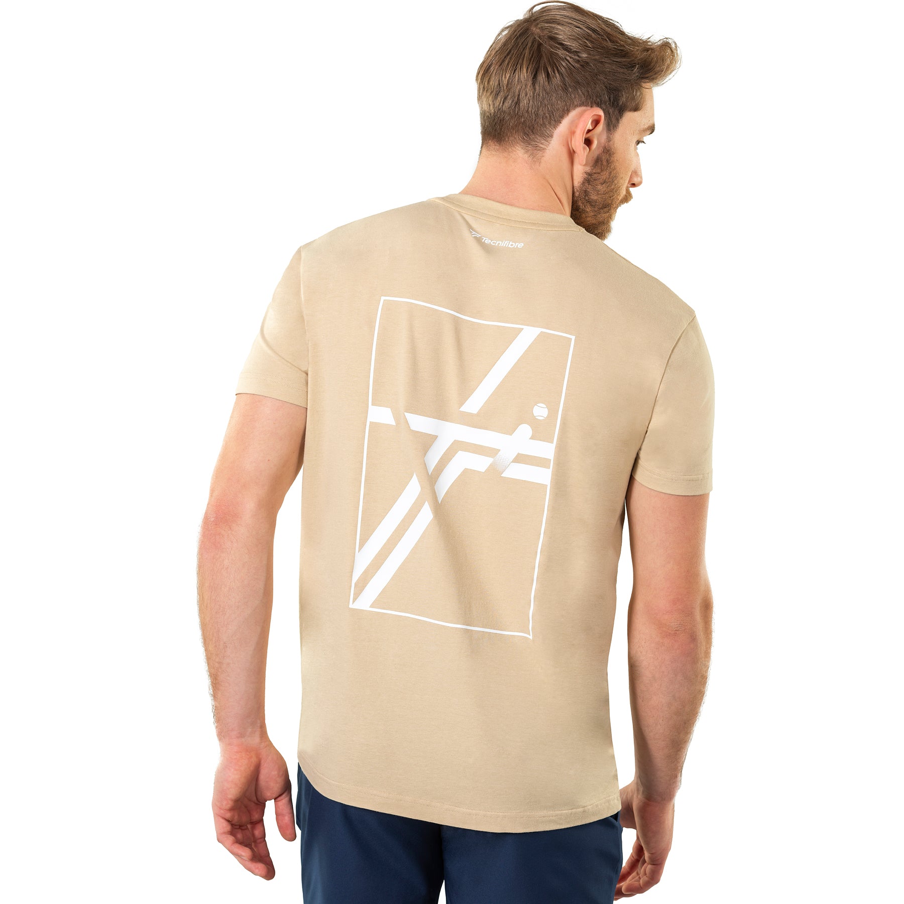 tecnifibre-graphic-tee-sand-uomo-t-shirt image 5