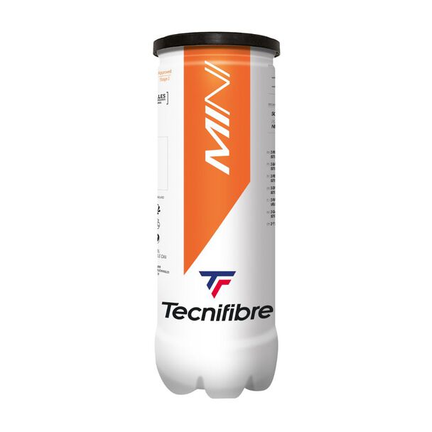 tecnifibre-mini-tennis-tubo-3-palline-palline-tennis-club image 1