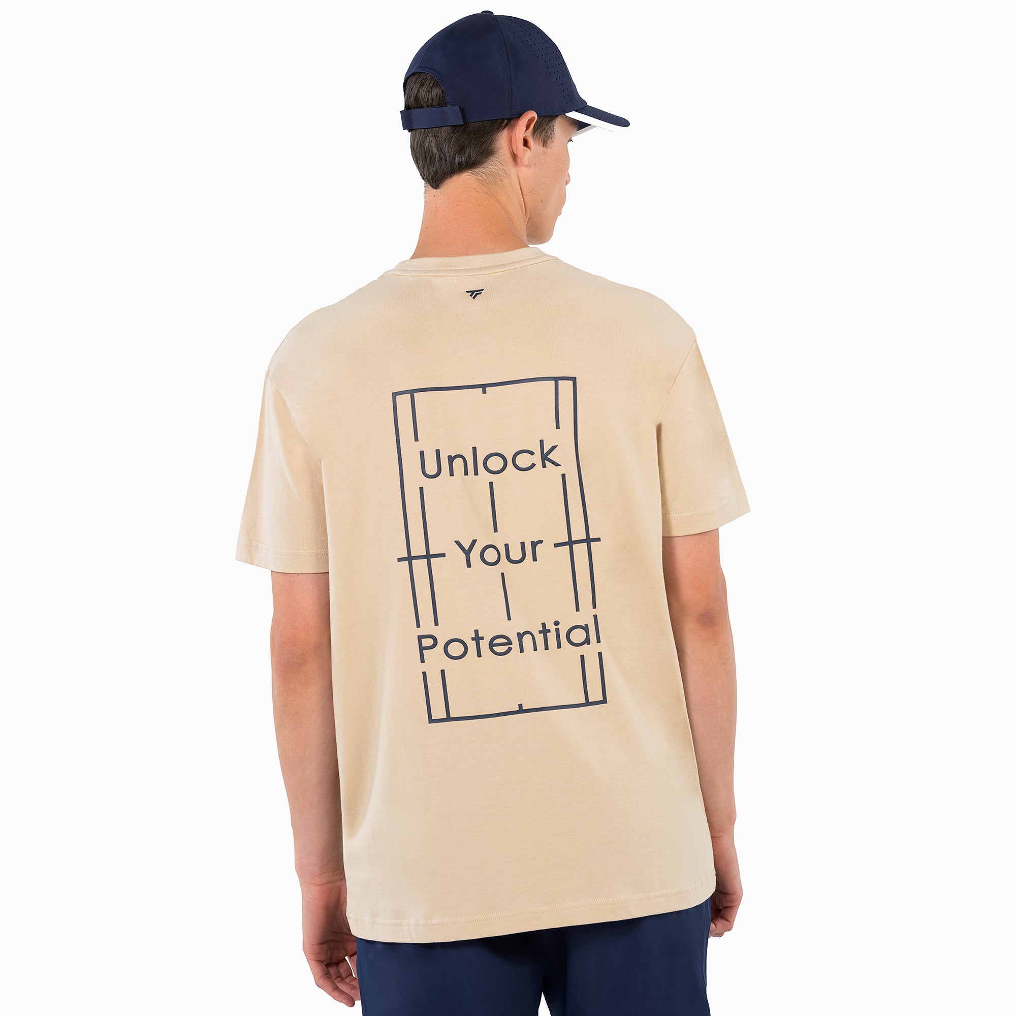tecnifibre-graphic-tee-homme-sand-t-shirt-tennis-uomo image 5