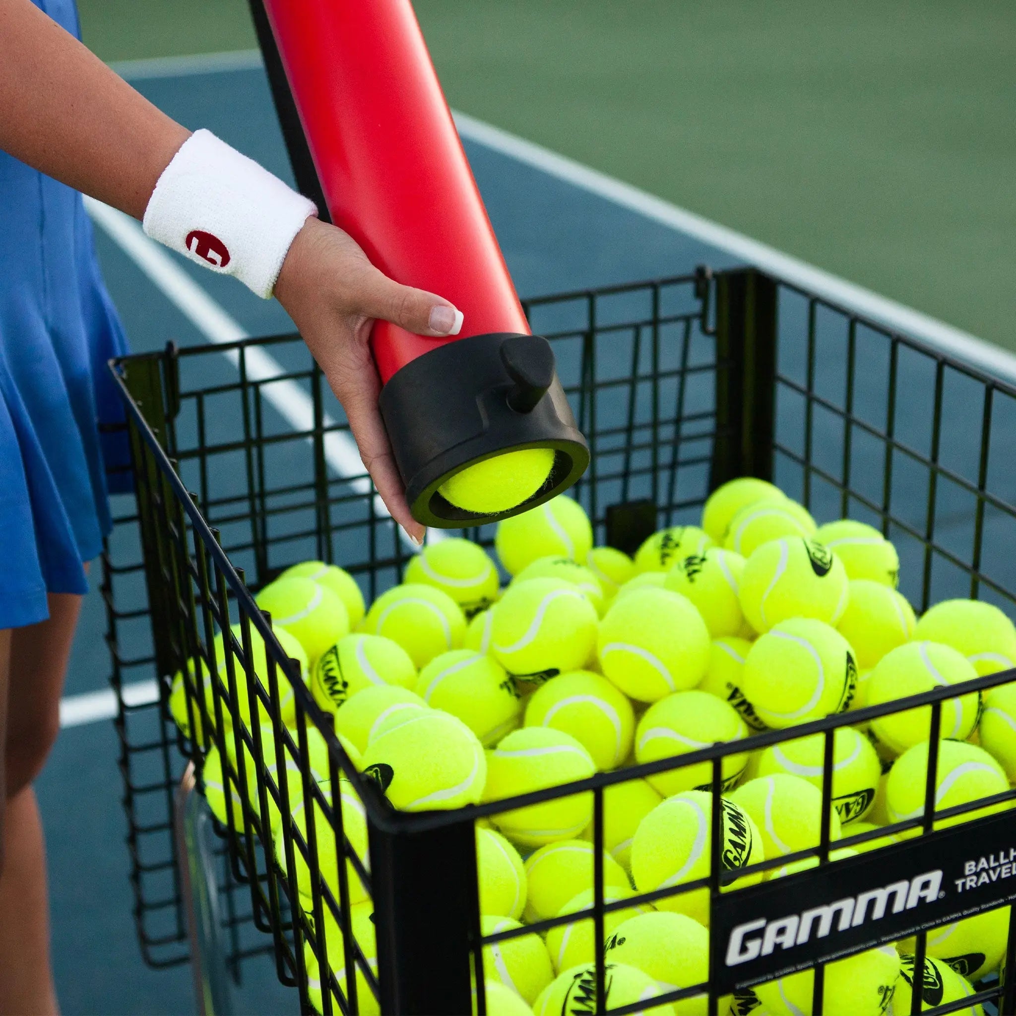 gamma-ball-tube-tubo-raccogli-palle-tennis image 6