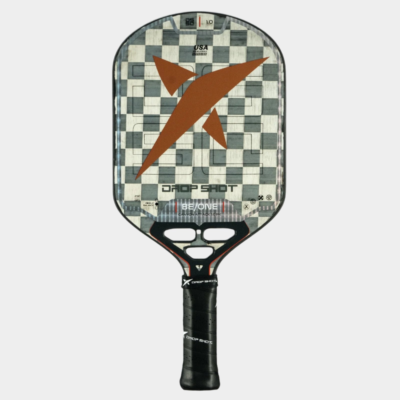 drop-shot-canyon-attack-1-0-paddle-pickleball-14-mm-230-g image 1