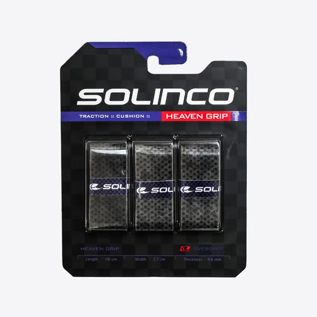 solinco-heaven-grip-overgrip-tennis-grigio-110cm image 1