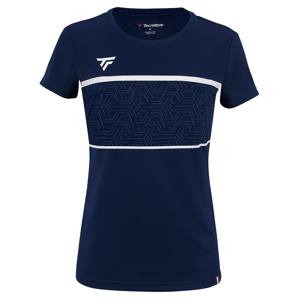 tecnifibre-team-tech-tee-marine-t-shirt-ragazza image 2