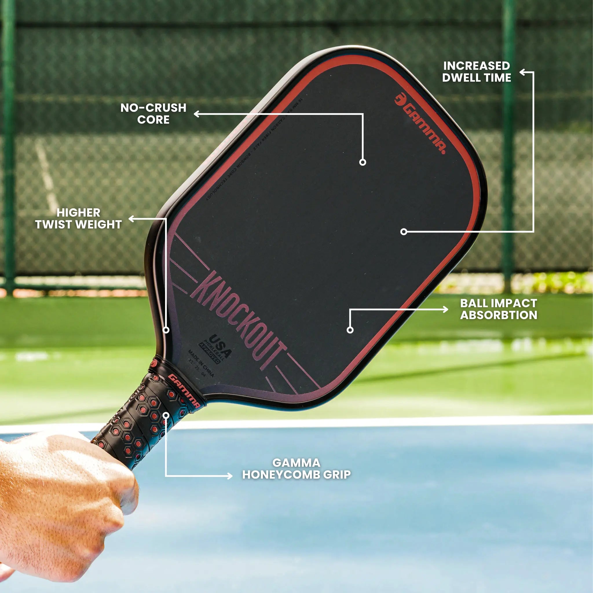 gamma-knockout-16-paddle-pickleball-pro-power image 4