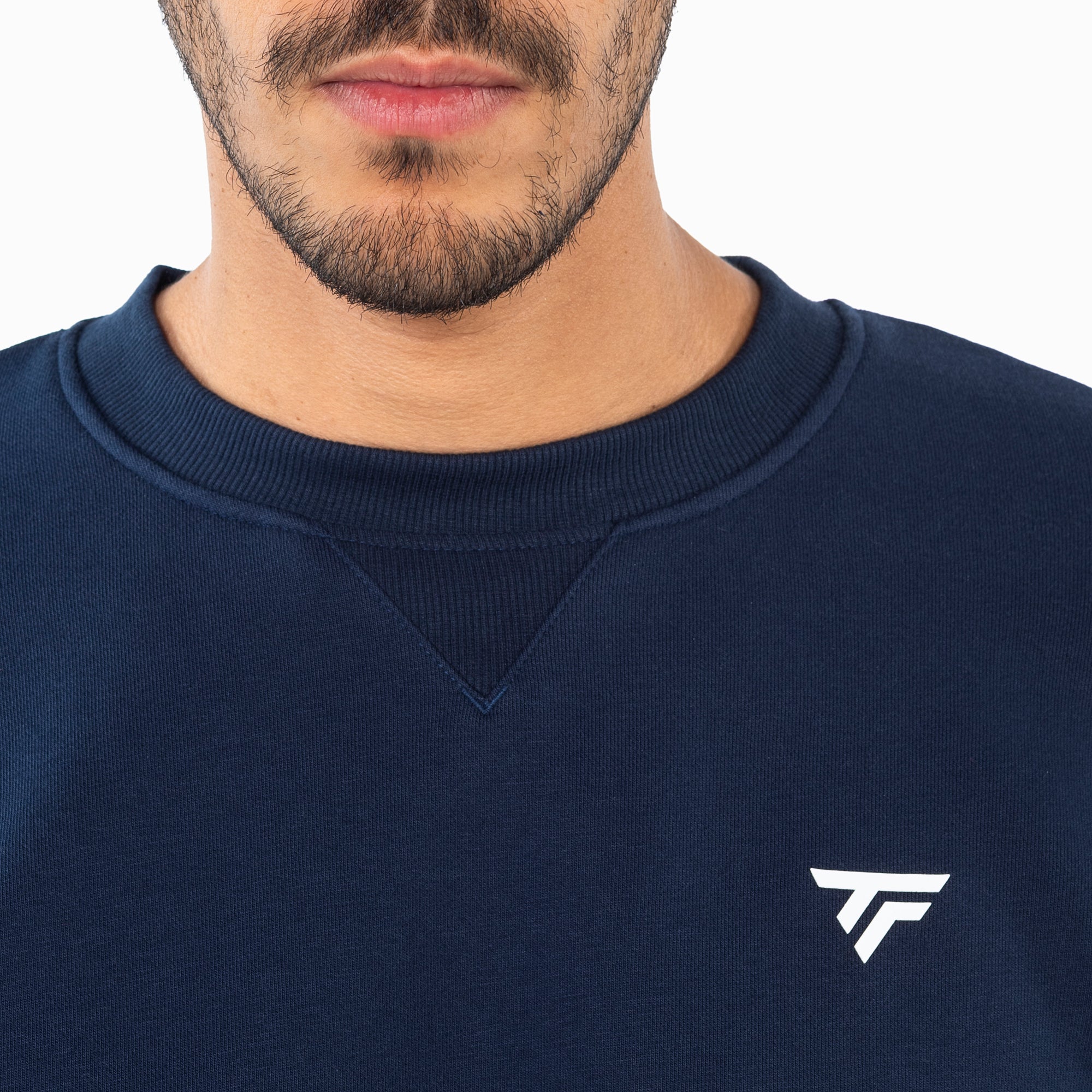 tecnifibre-terry-sweater-marine-homme-felpa-tennis-uomo image 3
