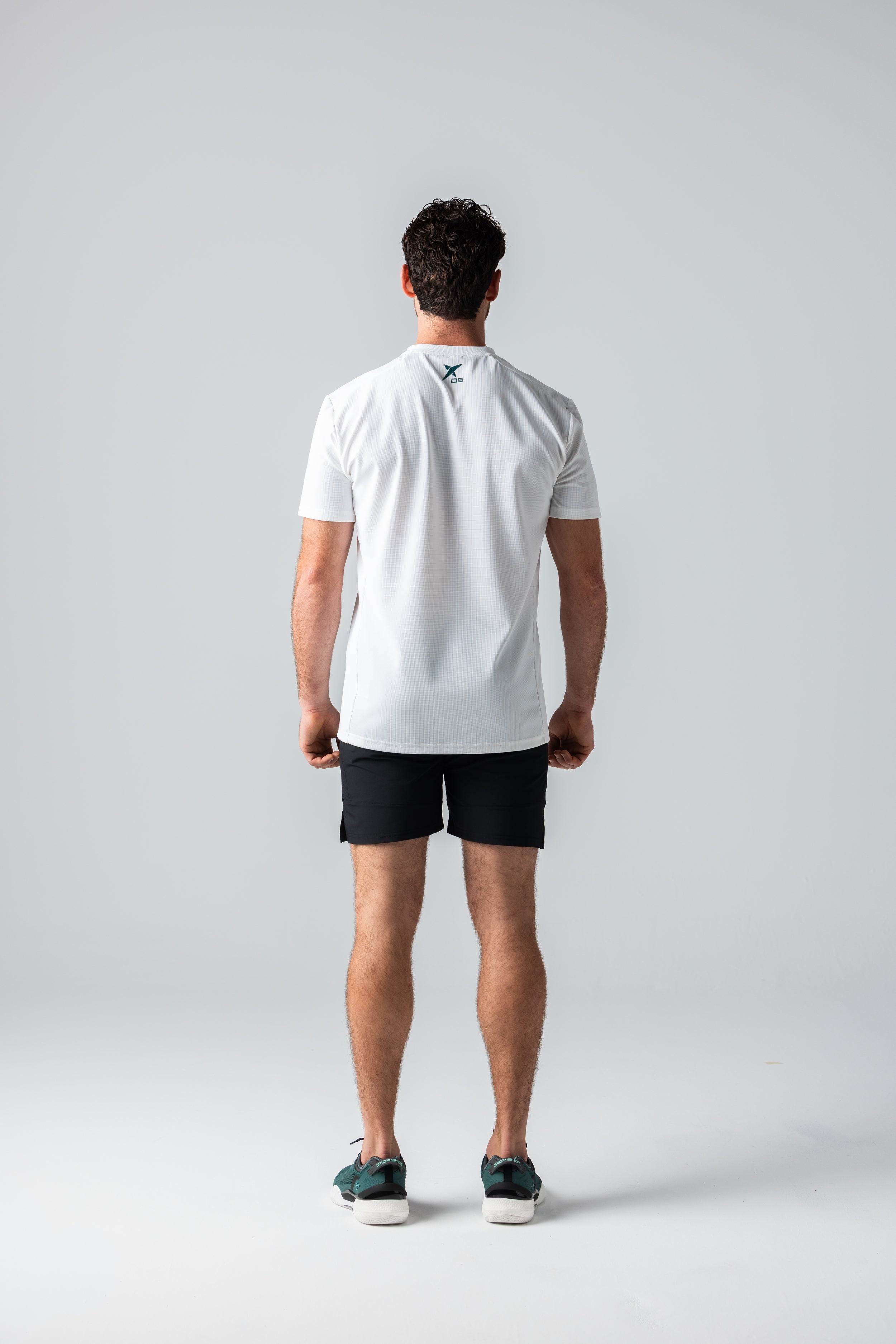 drop-shot-sanz-performance-t-shirt-padel-uomo-bianco-nero image 8