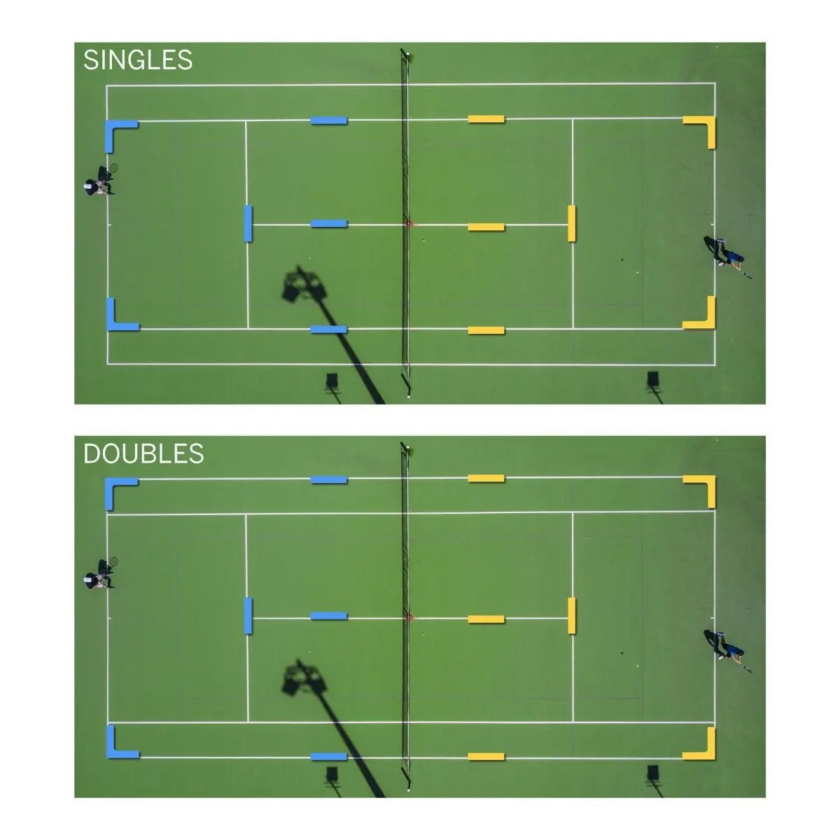 gamma-mini-court-marker-lines-12pz-linee-campo-tennis-pickleball image 2