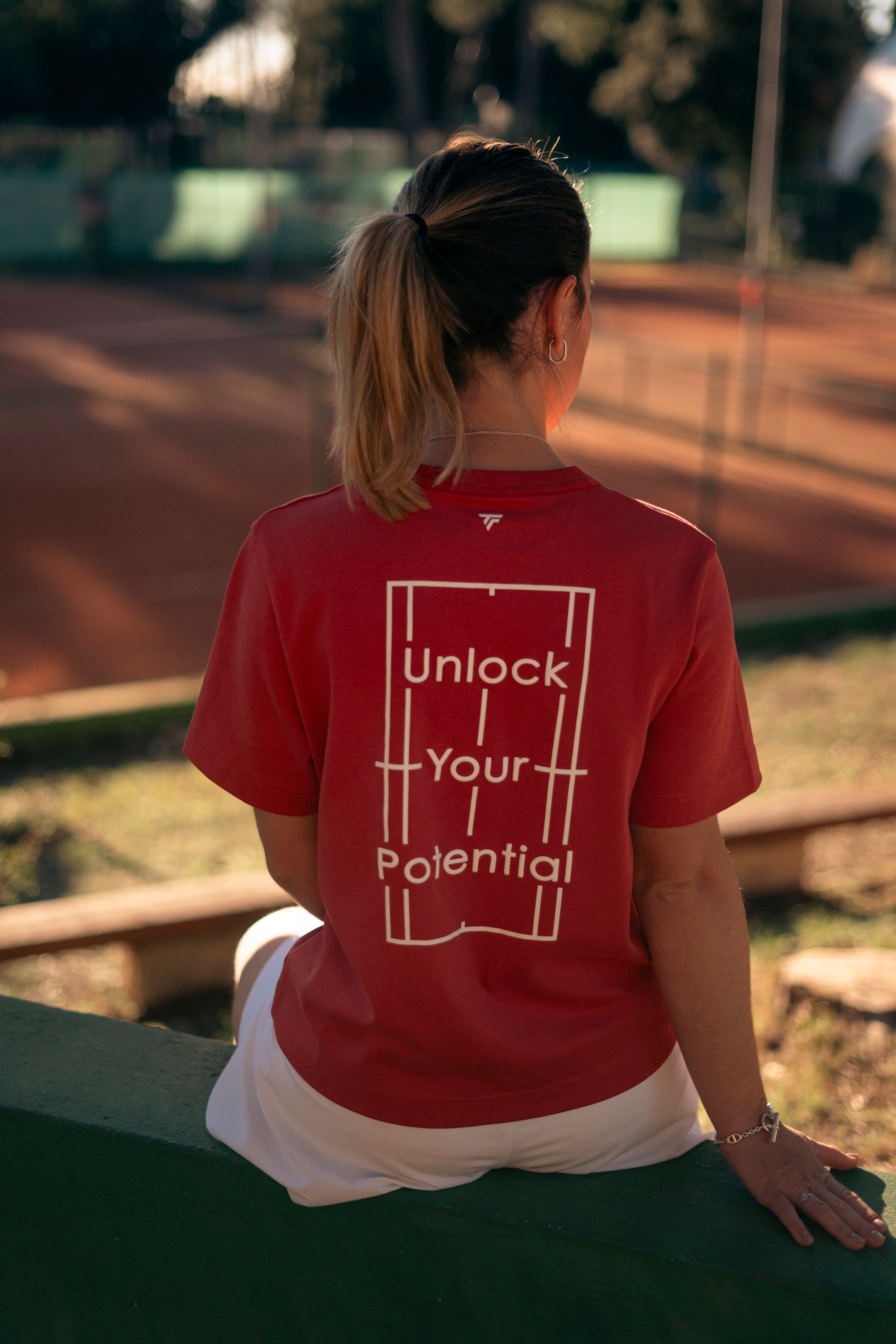 tecnifibre-graphic-tee-terracotta-t-shirt-donna image 4