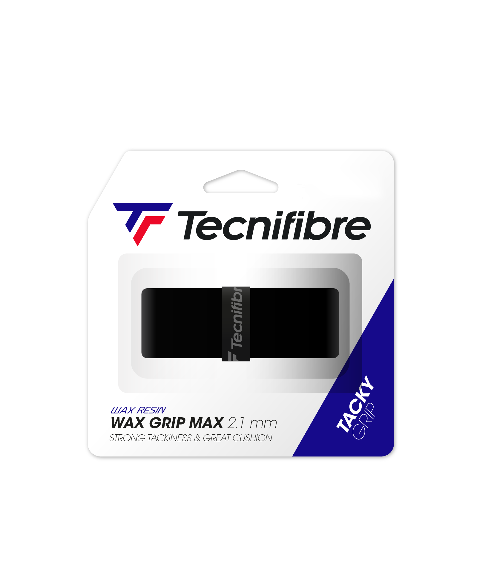tecnifibre-wax-max-grip-black-grip-tennis-spessore-2-mm image 1