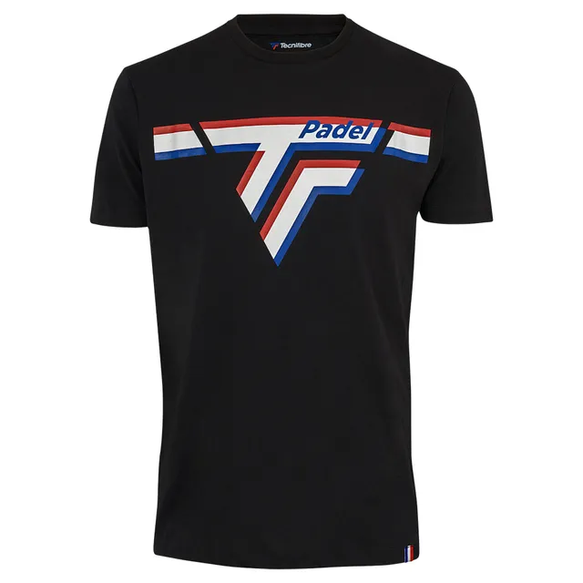 tecnifibre-padel-tee-black-uomo-t-shirt-padel image 1
