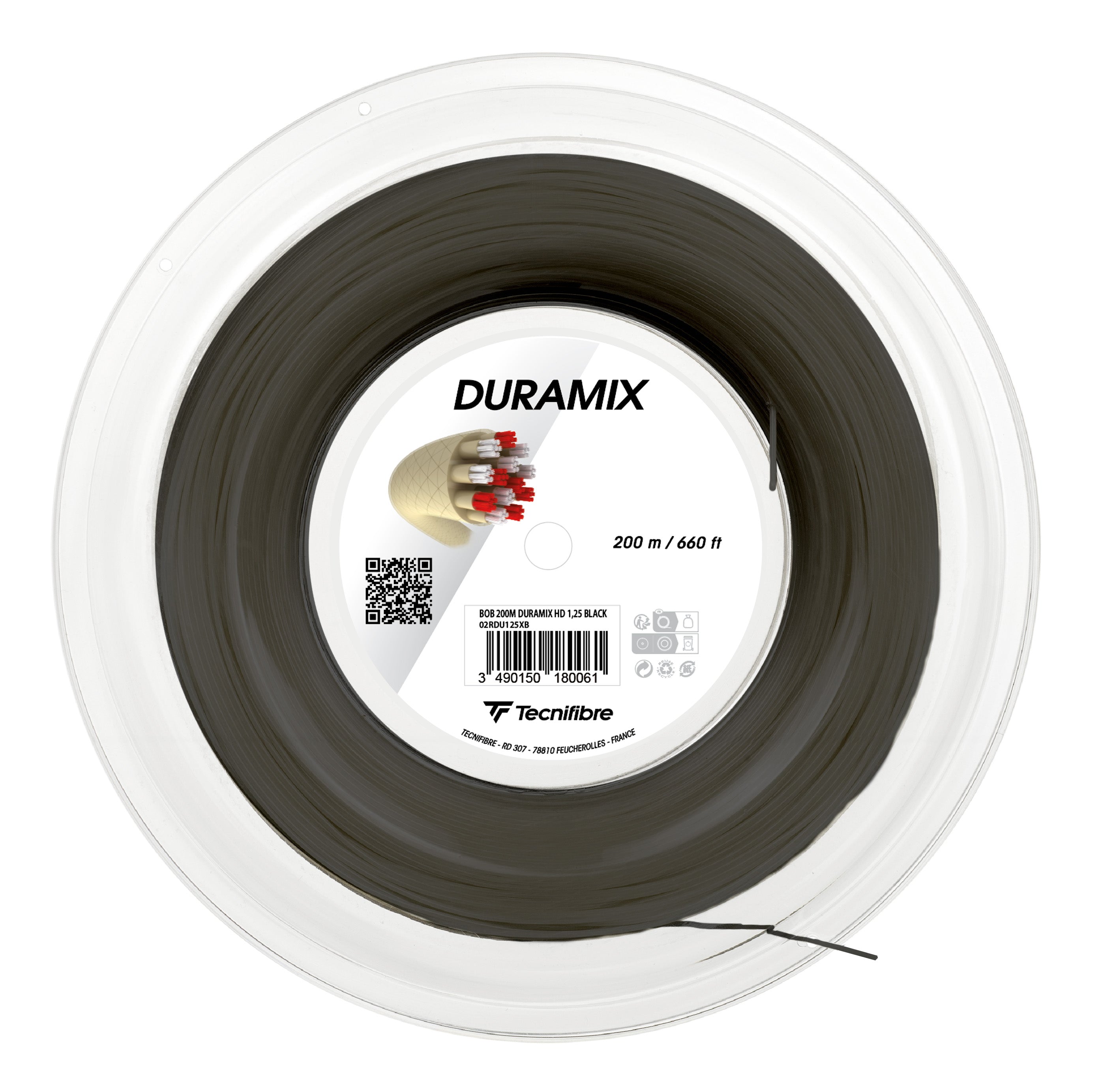 tecnifibre-duramix-hd-black-bobina-200m-multifilamento image 3