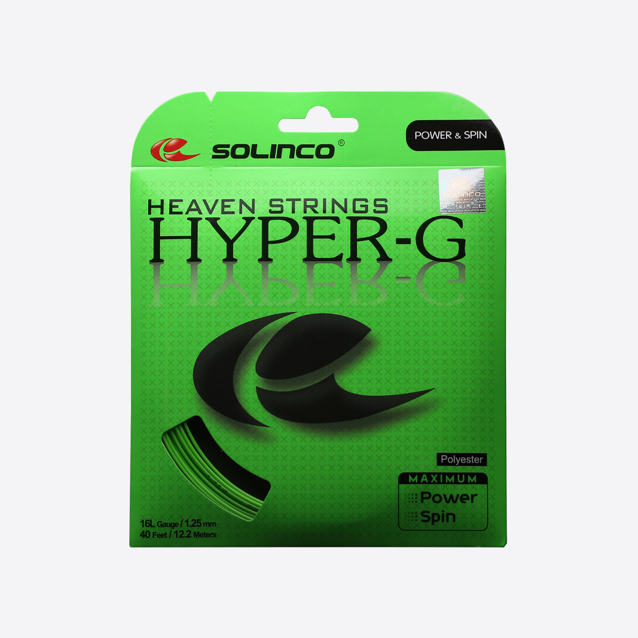 solinco-hyper-g-corde-tennis-co-poliestere-spin image 1