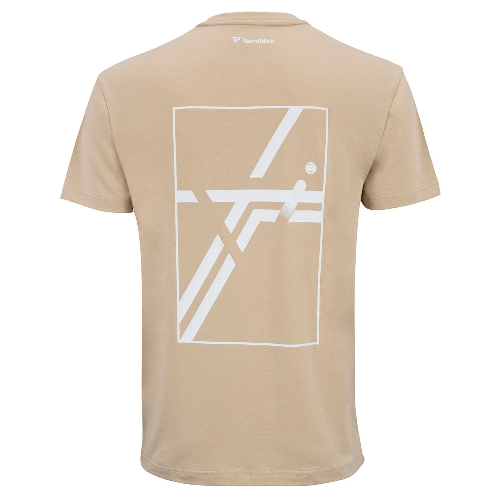 tecnifibre-graphic-tee-sand-uomo-t-shirt image 2