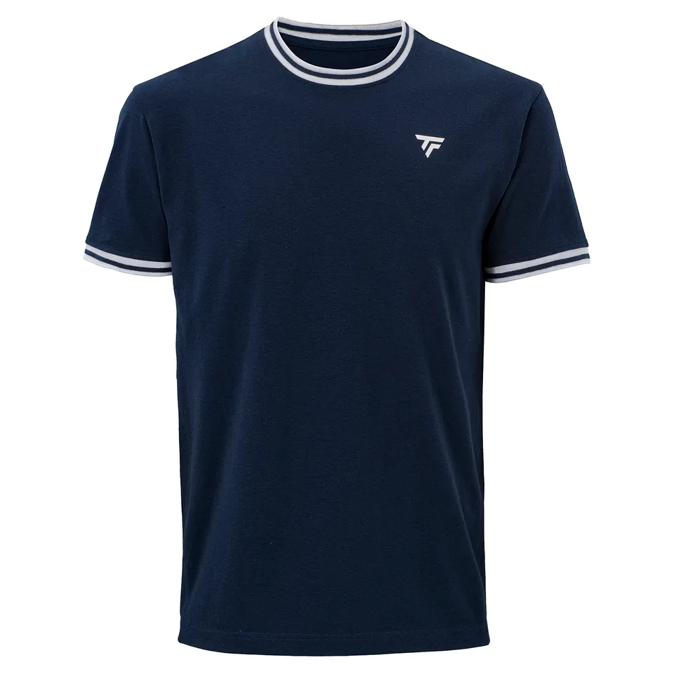 tecnifibre-stretch-tee-marine-bambino-t-shirt-cotone-bio image 1
