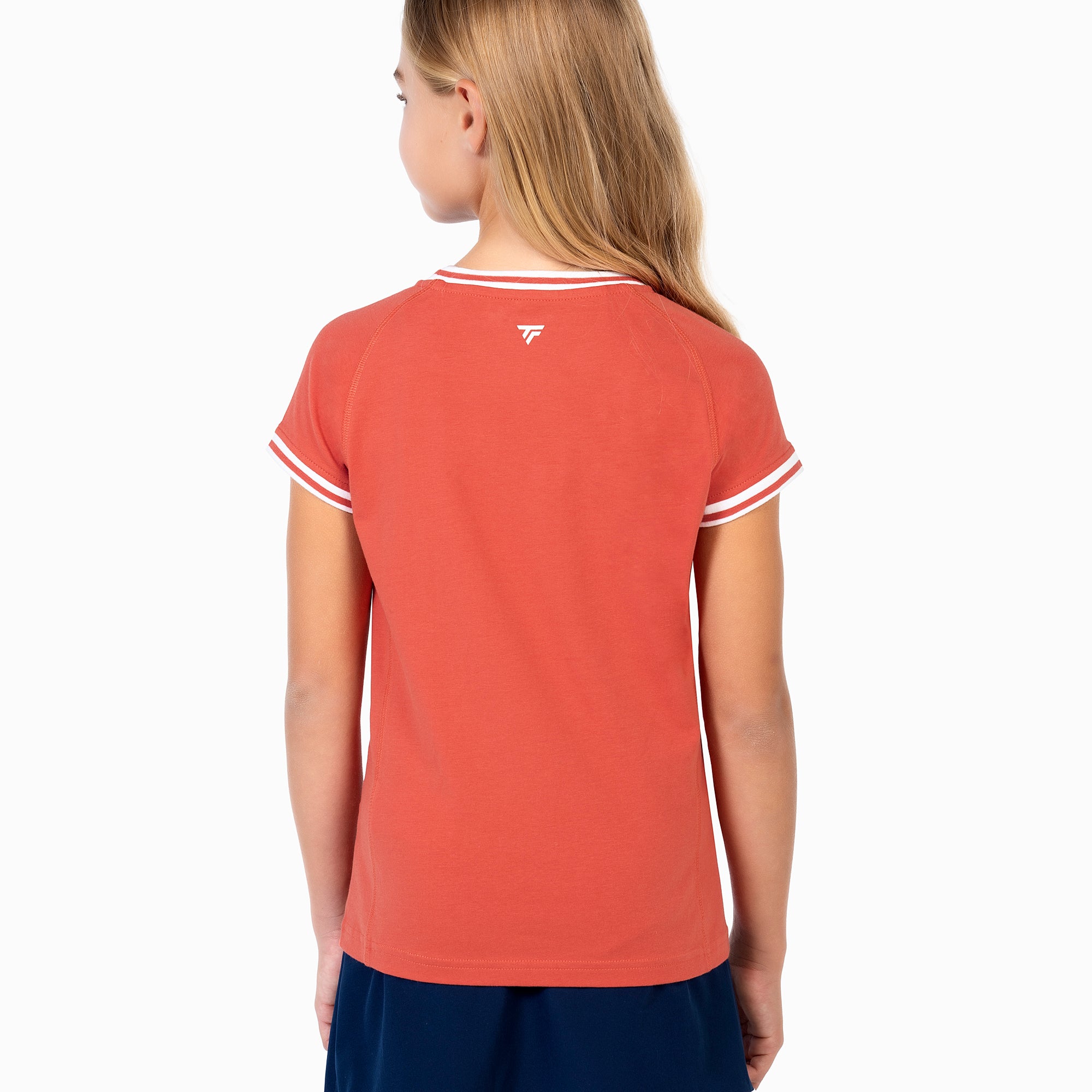 tecnifibre-stretch-tee-terracotta-t-shirt-tennis-ragazza image 2