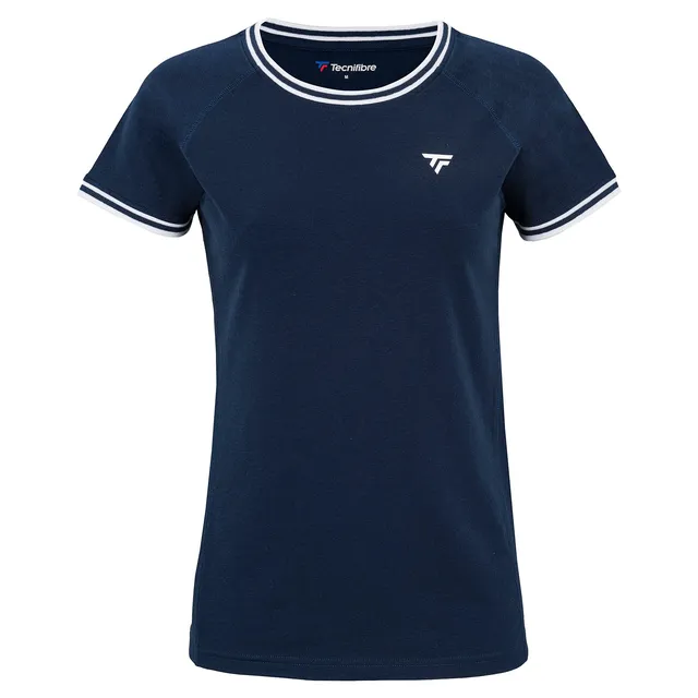 tecnifibre-stretch-tee-marine-t-shirt-ragazza image 1