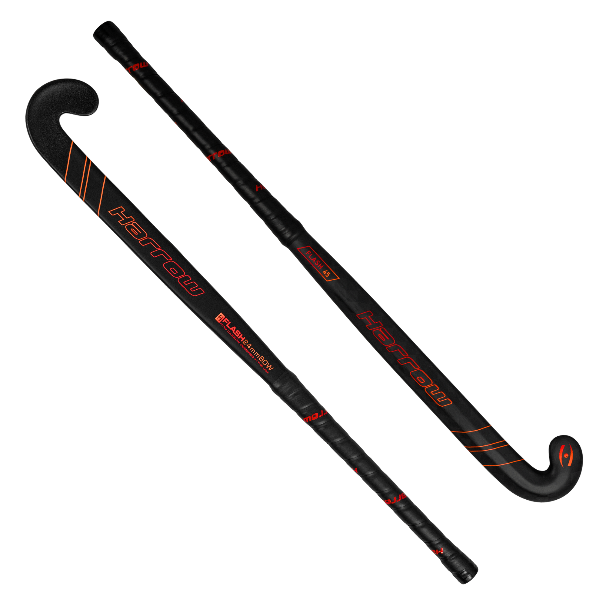 harrow-flash-45-bastone-hockey-su-prato-carbonio image 2
