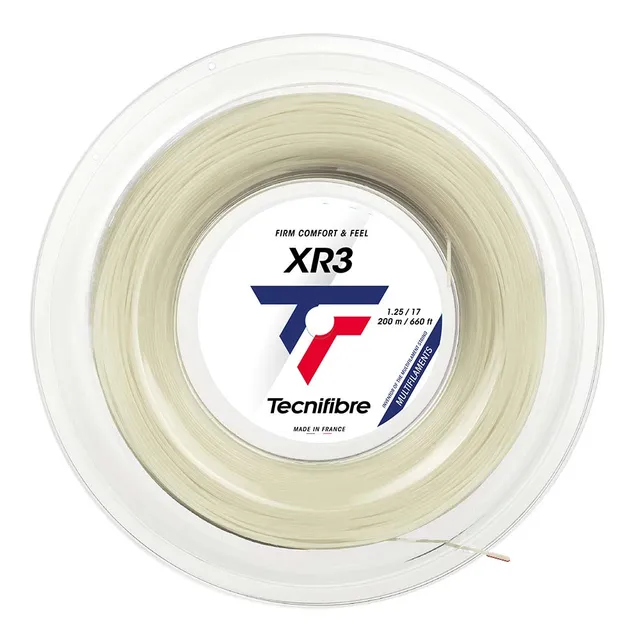 tecnifibre-xr3-beige-bobina-cordaggio-tennis image 1