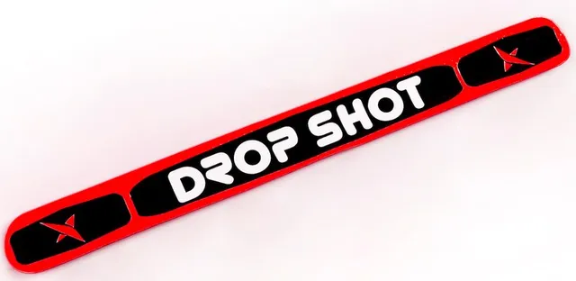 drop-shot-high-resistance-protector-paratelaio-padel-rosso image 1