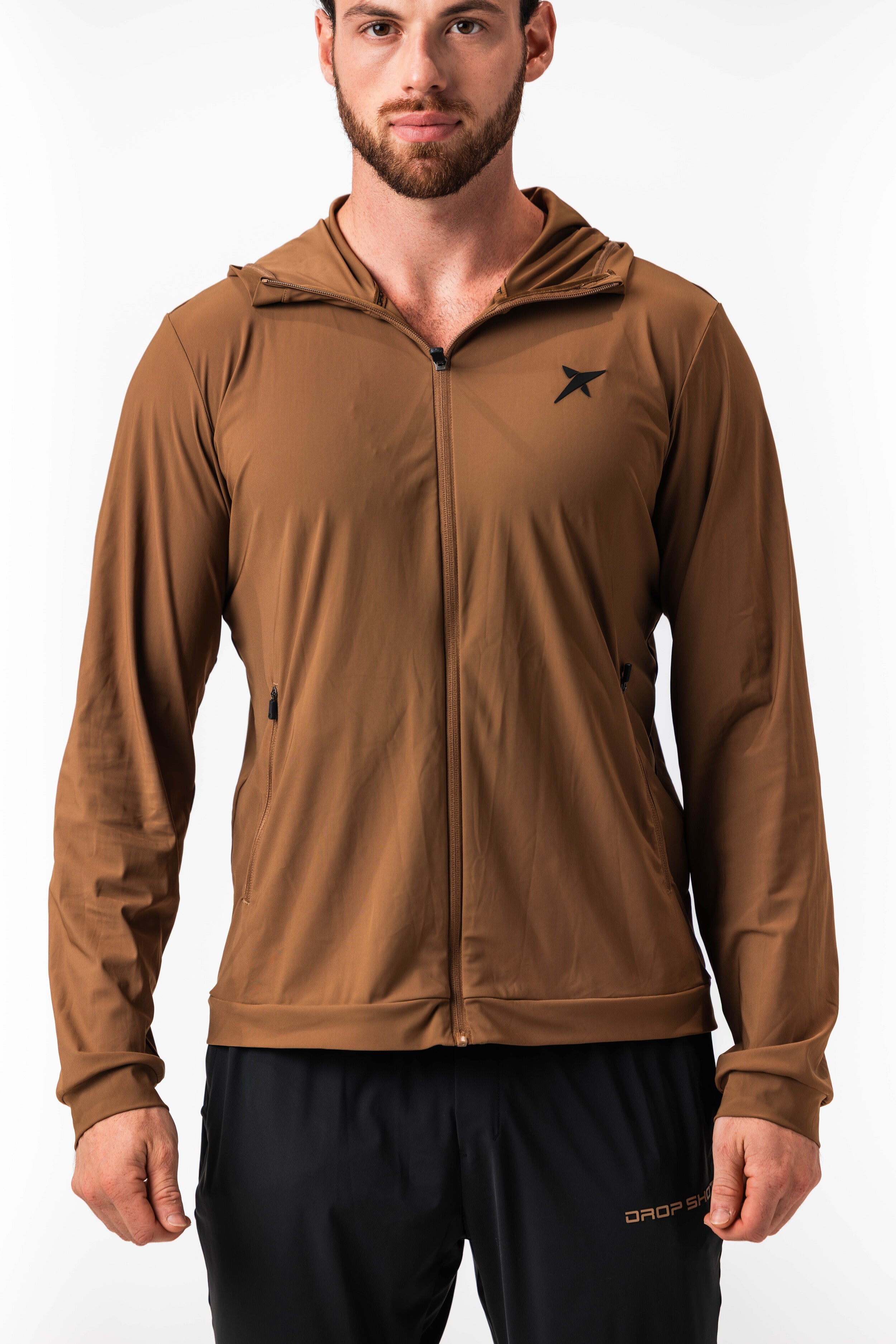 drop-shot-global-jacket-giacca-padel-uomo-nylon-elasticizzato image 2