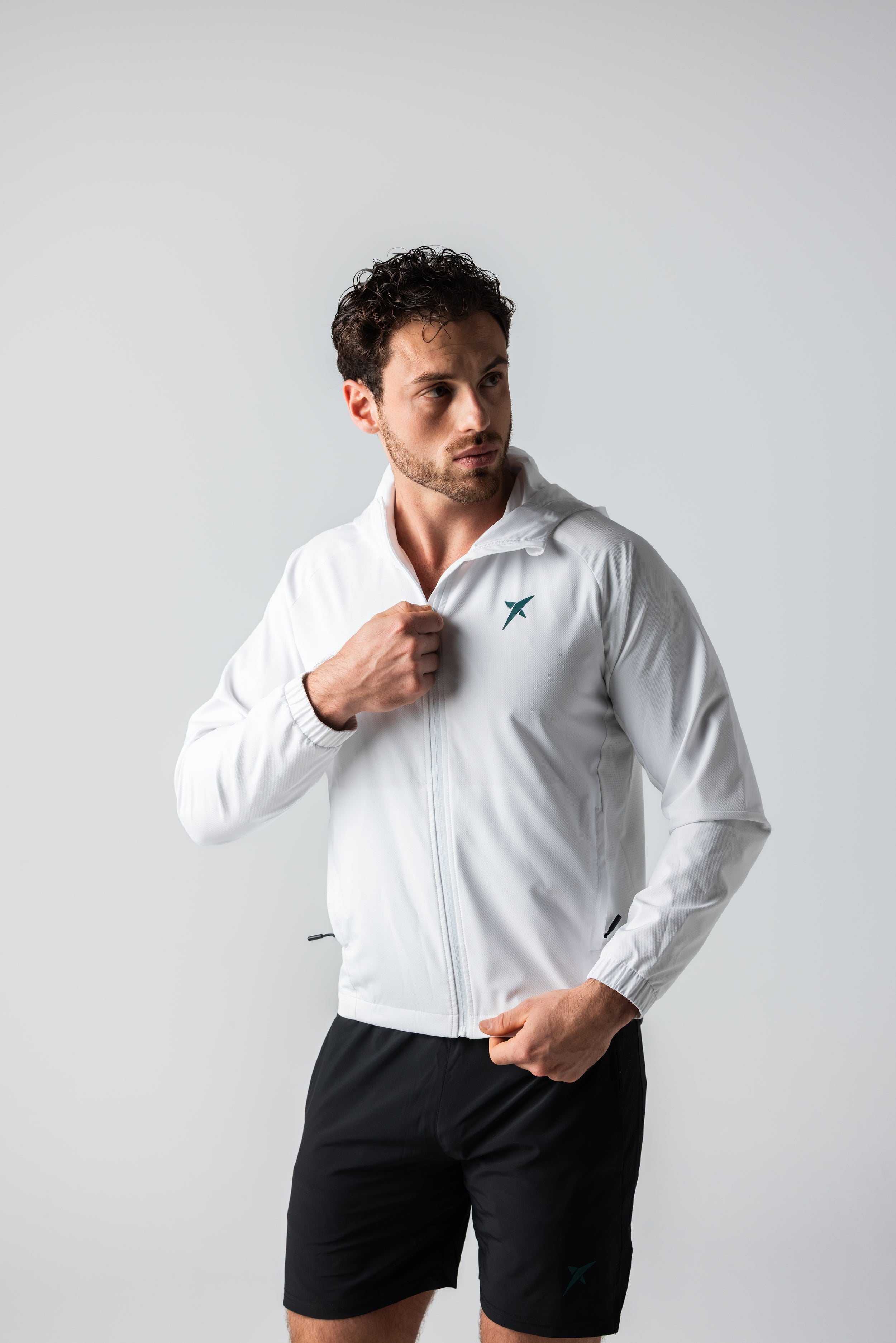 drop-shot-sanz-flight-felpa-padel-uomo-con-cappuccio-e-zip image 1