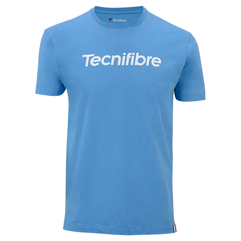 tecnifibre-team-cotton-tee-azur-ragazzo image 1