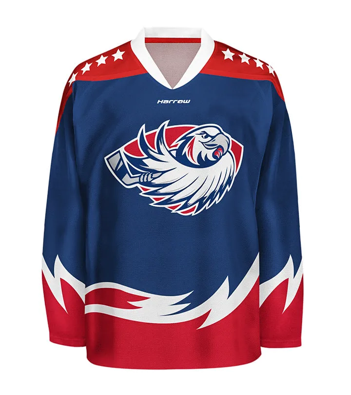 harrow-traverse-maglia-hockey-ghiaccio-personalizzata-sublimata image 1