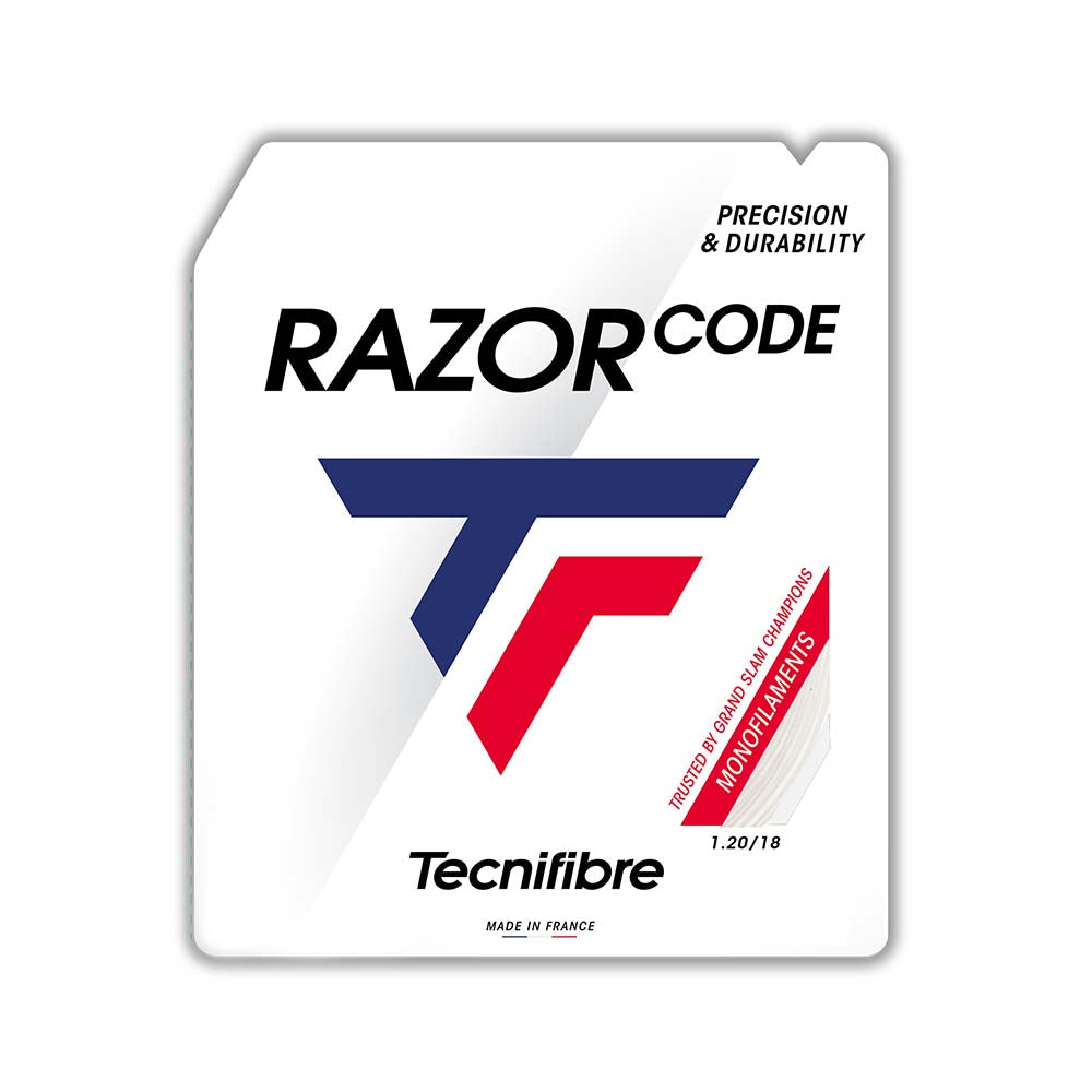 tecnifibre-razor-code-white-matassina-corda-tennis-poliestere image 1