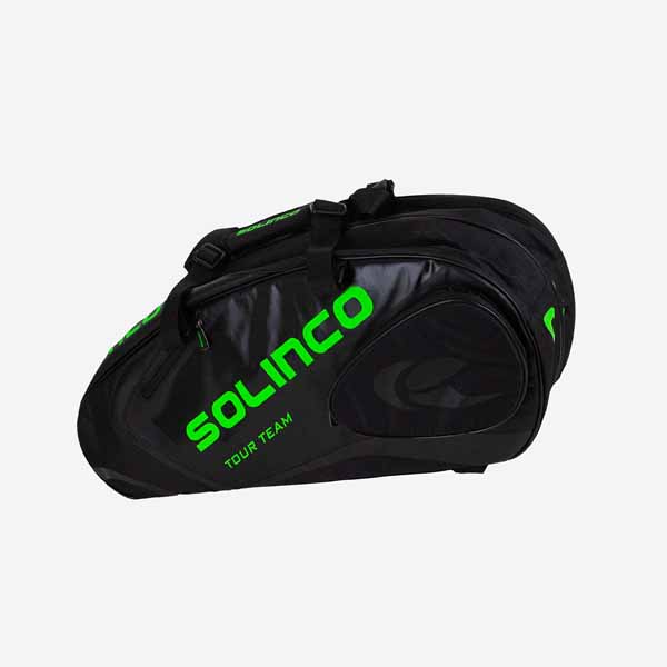 solinco-tour-borsa-tennis-6-racchette-nero-verde image 1