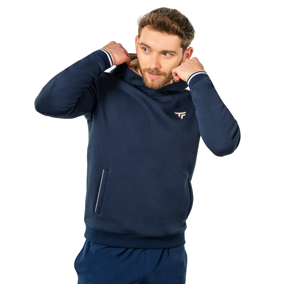 tecnifibre-hoodie-homme-felpa-con-cappuccio-uomo-blu-marine image 1