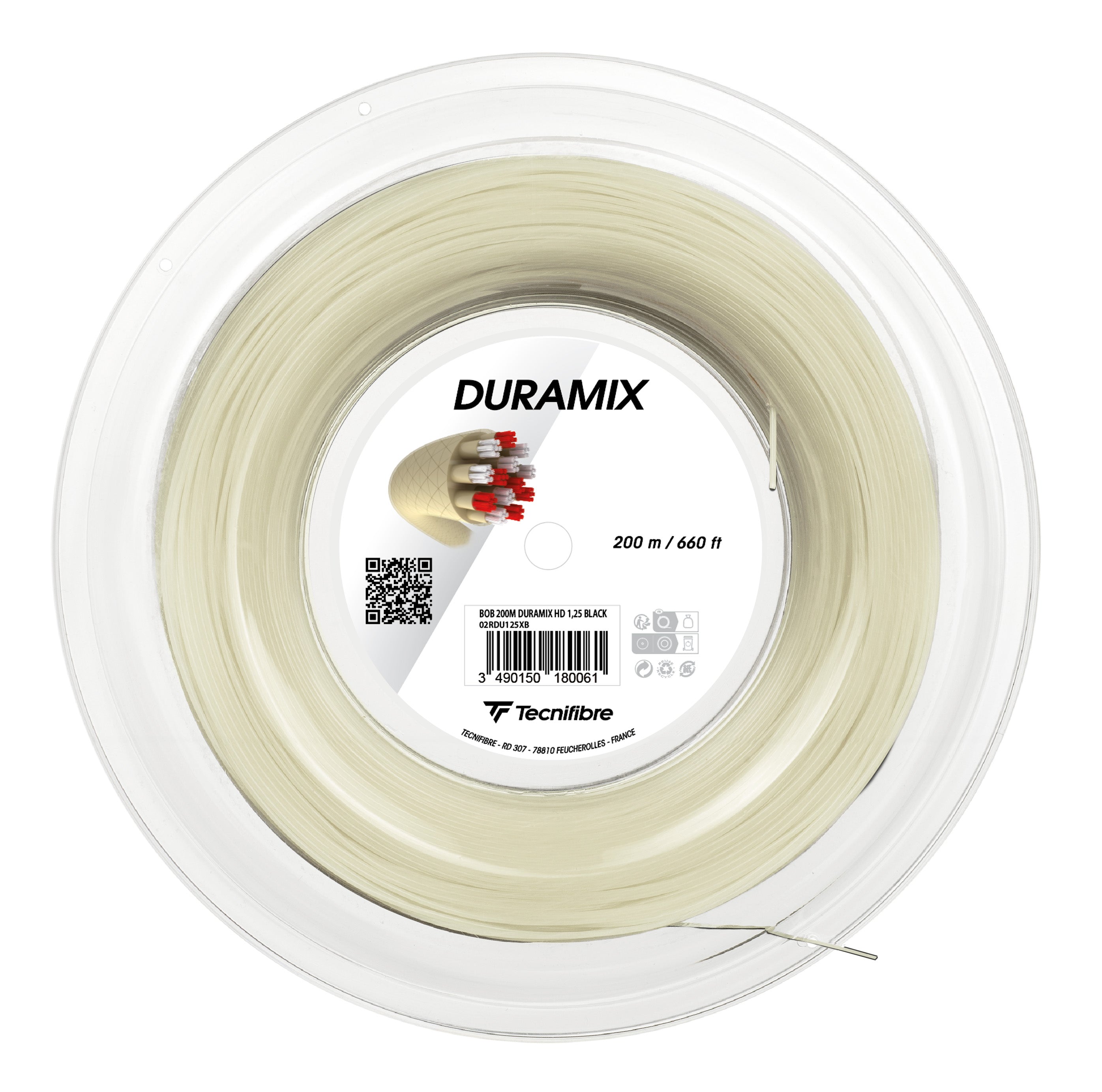tecnifibre-duramix-hd-beige-bobina-corda-tennis image 3