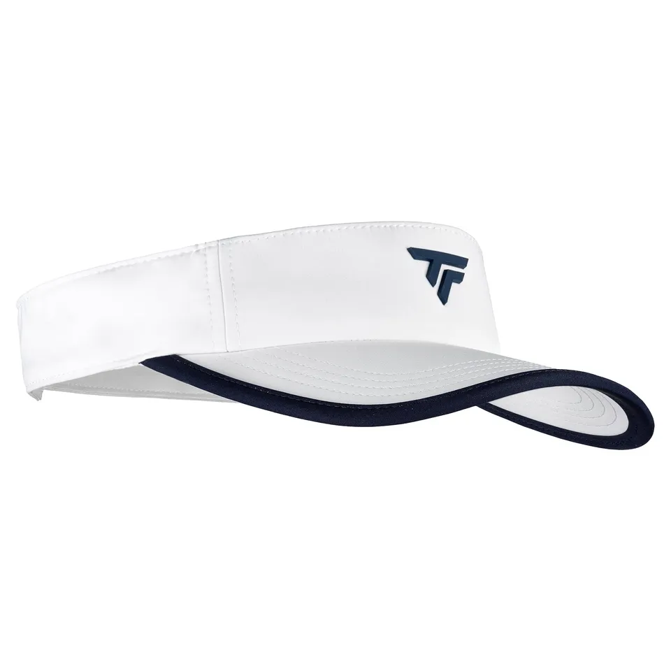 tecnifibre-tech-visor-white-visiera-tennis-leggera-regolabile image 1