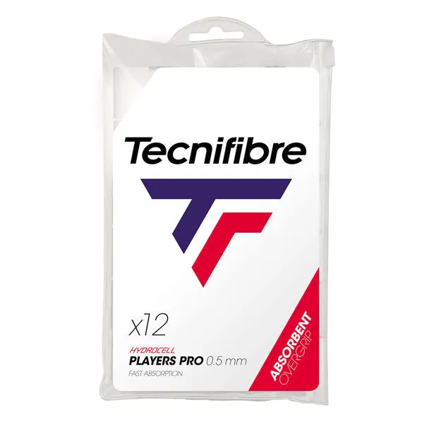 tecnifibre-players-pro-blanc-overgrip-x12 image 1