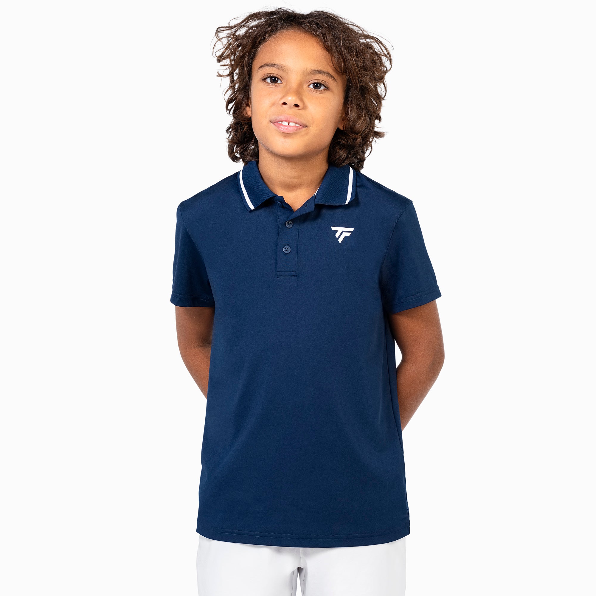 tecnifibre-tech-polo-marine-bambino-polo-tennis image 1
