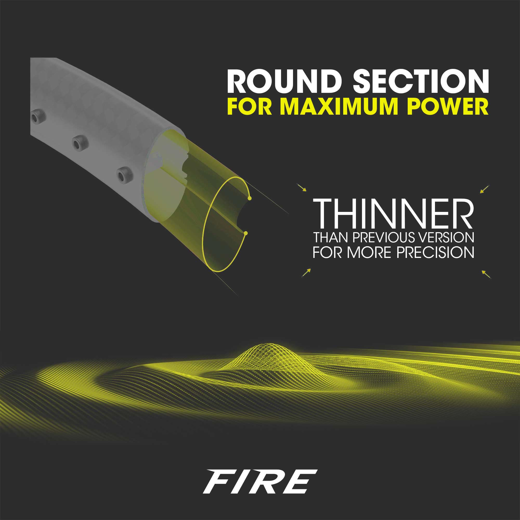 tecnifibre-fire-300-racchetta-da-tennis-x-damp image 3