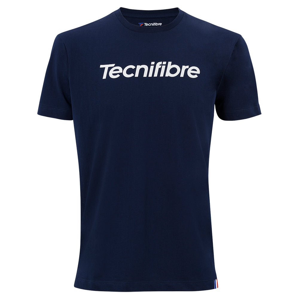 tecnifibre-team-cotton-tee-marine-t-shirt-uomo image 2