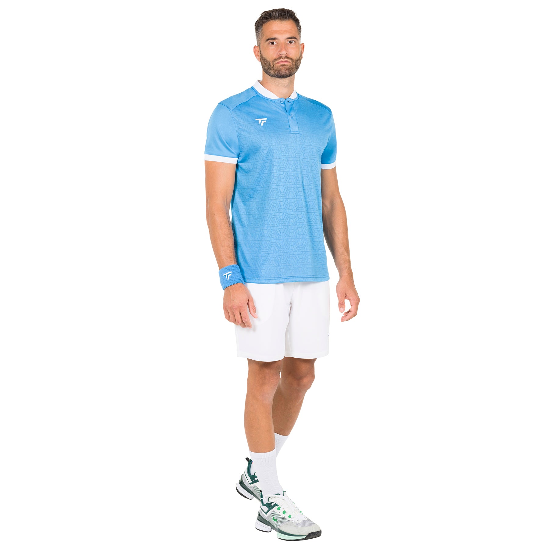 tecnifibre-team-mesh-polo-azur-uomo image 1