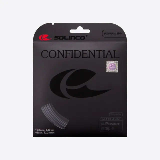 solinco-confidential-corde-tennis-co-poliestere-spin-e-potenza image 1