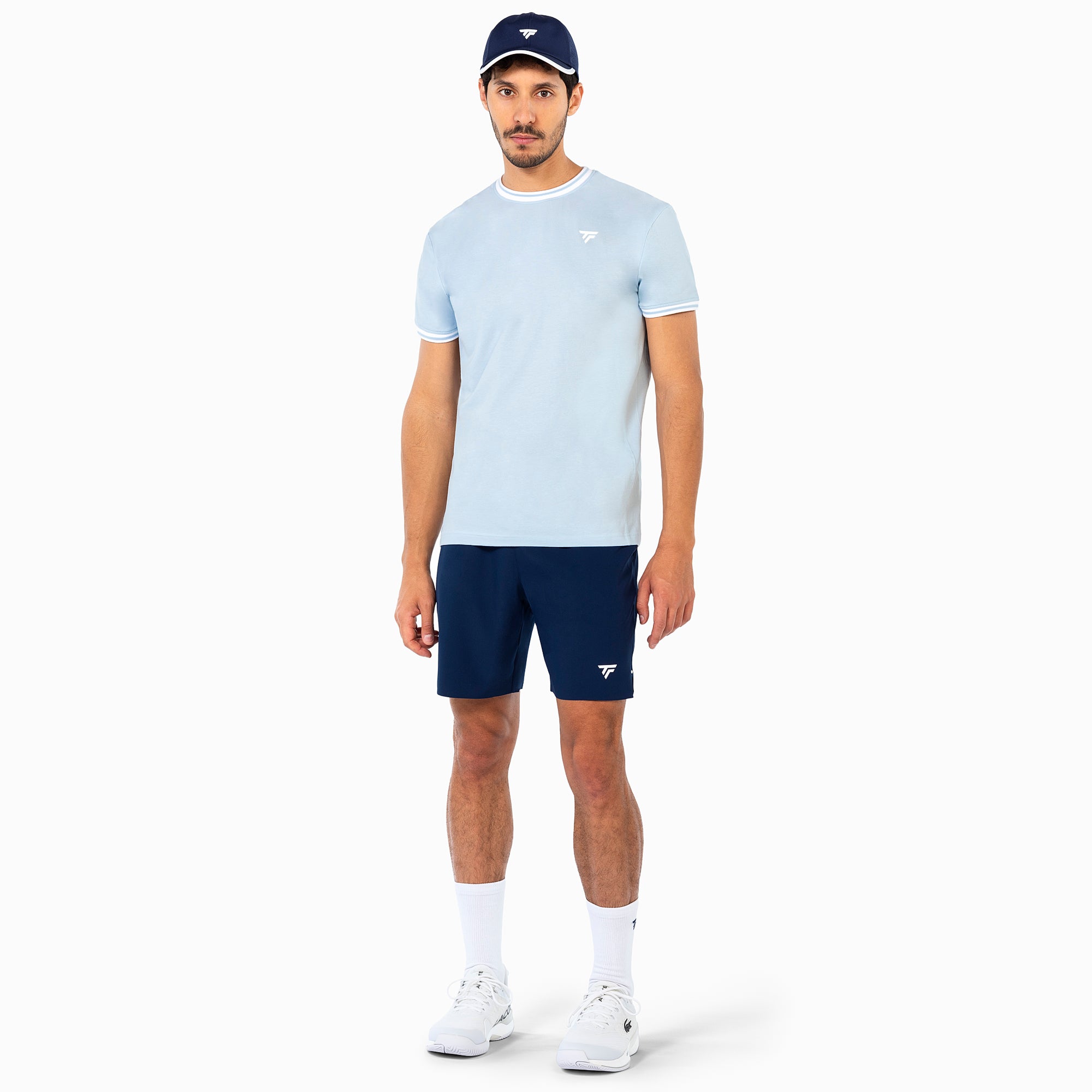 tecnifibre-stretch-tee-glacier-uomo-t-shirt-cotone-bio image 2