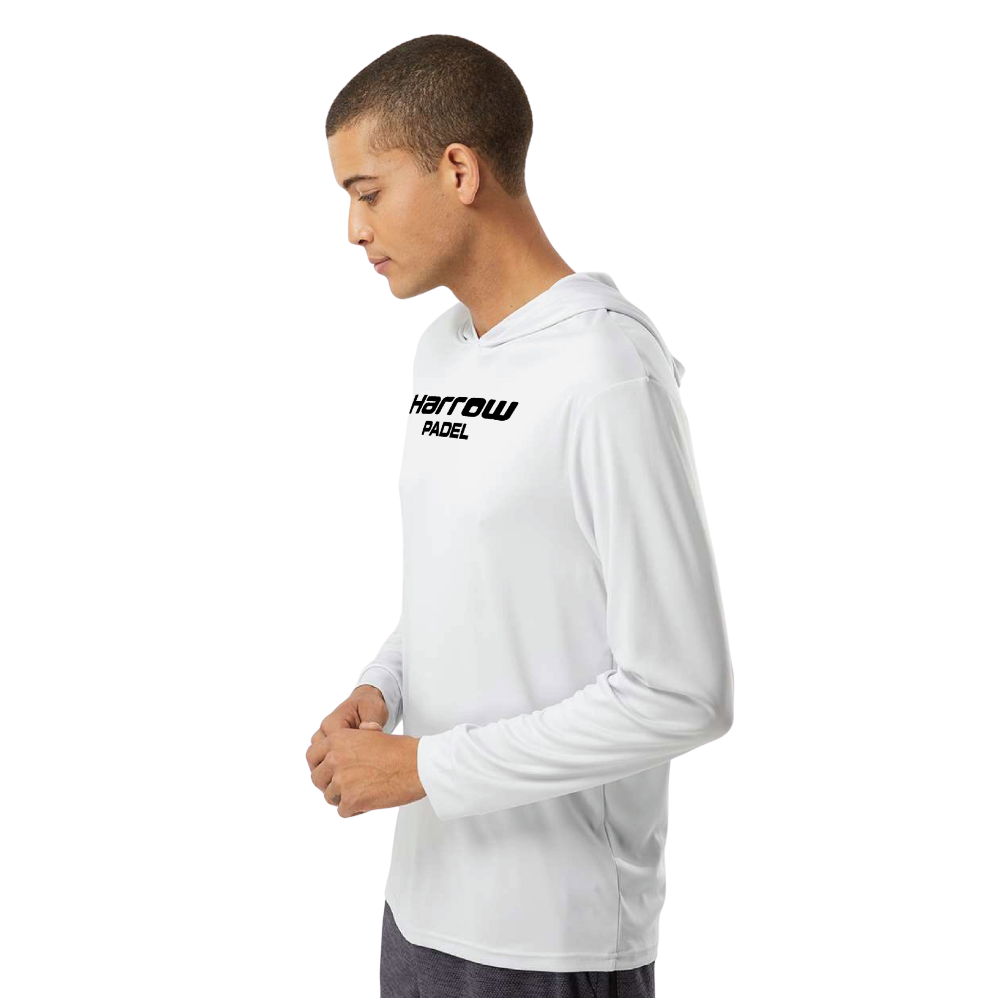 harrow-padel-hoodie-uomo-felpa-performance-con-cappuccio image 2