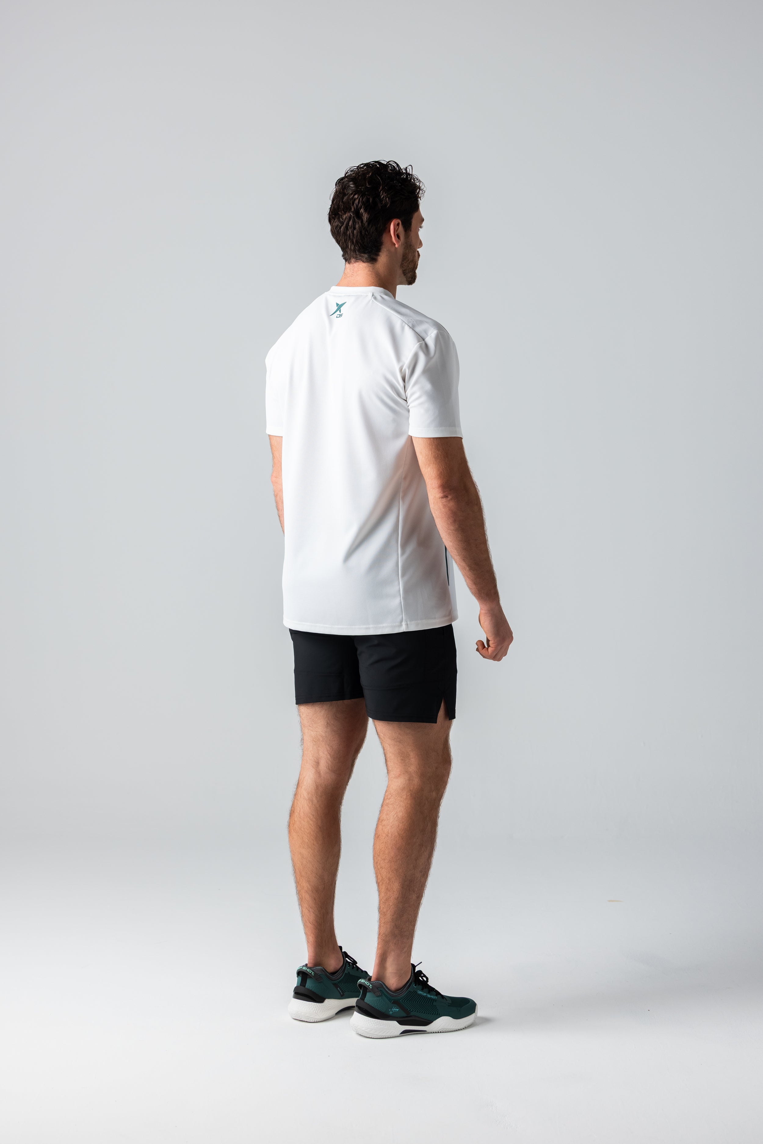 drop-shot-sanz-performance-t-shirt-padel-uomo-bianco-nero image 7