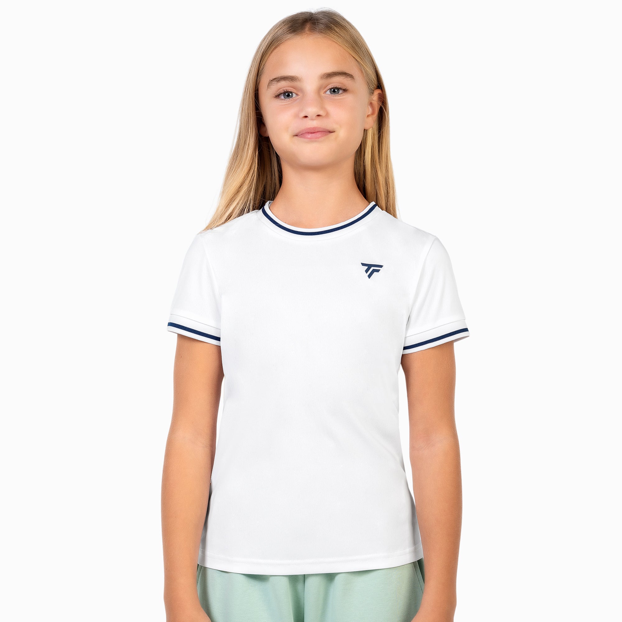 tecnifibre-tech-tee-t-shirt-bambina-bianco image 1
