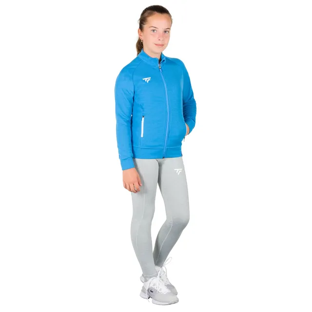 tecnifibre-team-jacket-azur-fille-giacca-tennis-bambina image 1