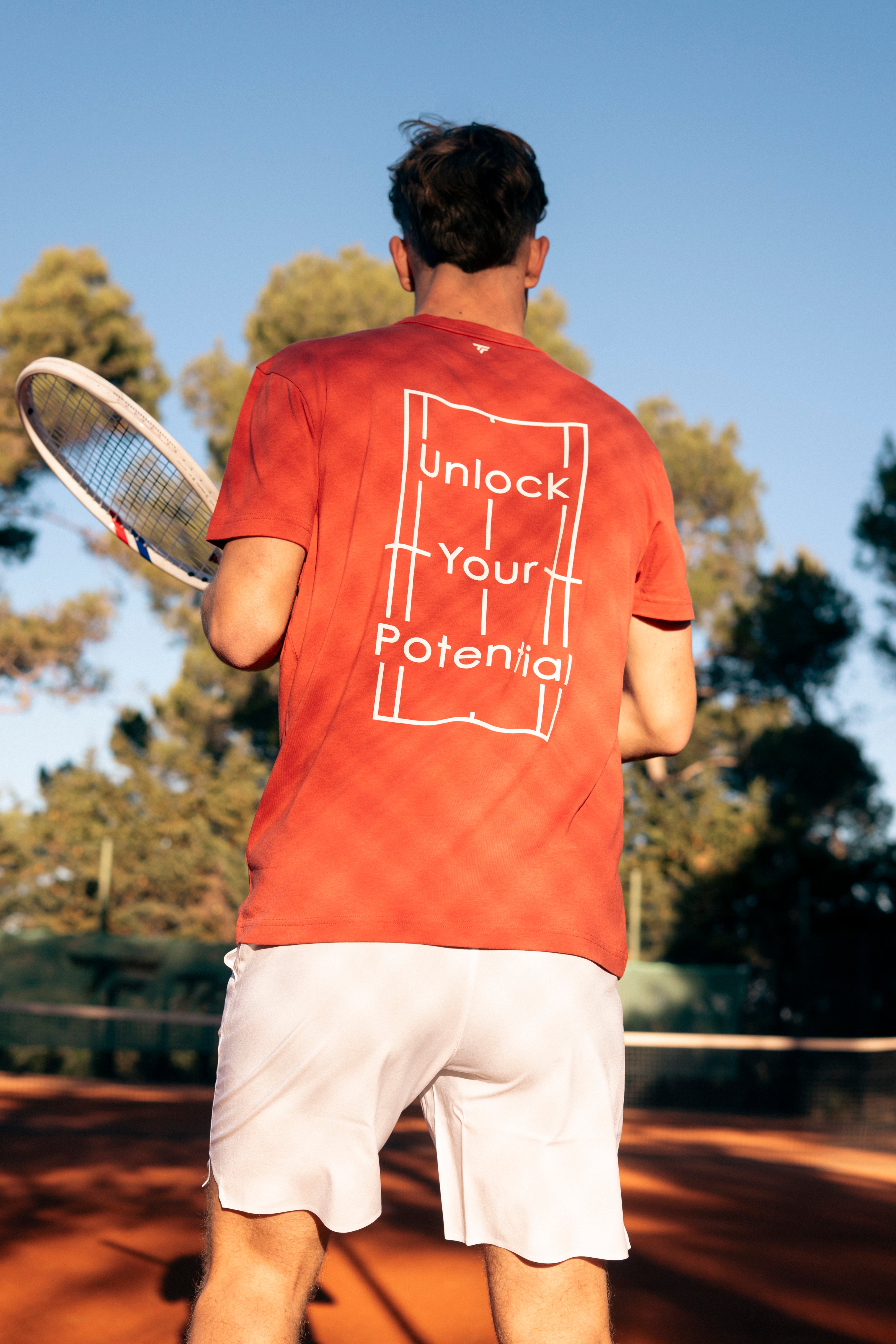 tecnifibre-graphic-tee-terracotta-uomo-t-shirt-tennis image 3